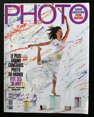 Publication dans le magasine PHOTO pour son concours international