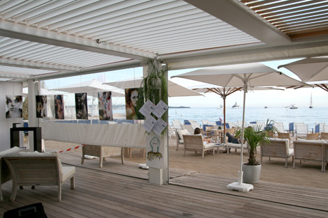 Exposition à Cannes sur la Croisette pour les Fêtes de l'architecture