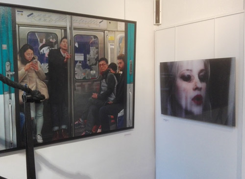 exposition au 110 Courcelles, Galerie d'art contemporain à Paris